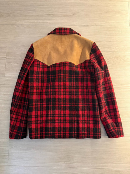 Saint Laurent Hedi Slimane Plaid Coat
