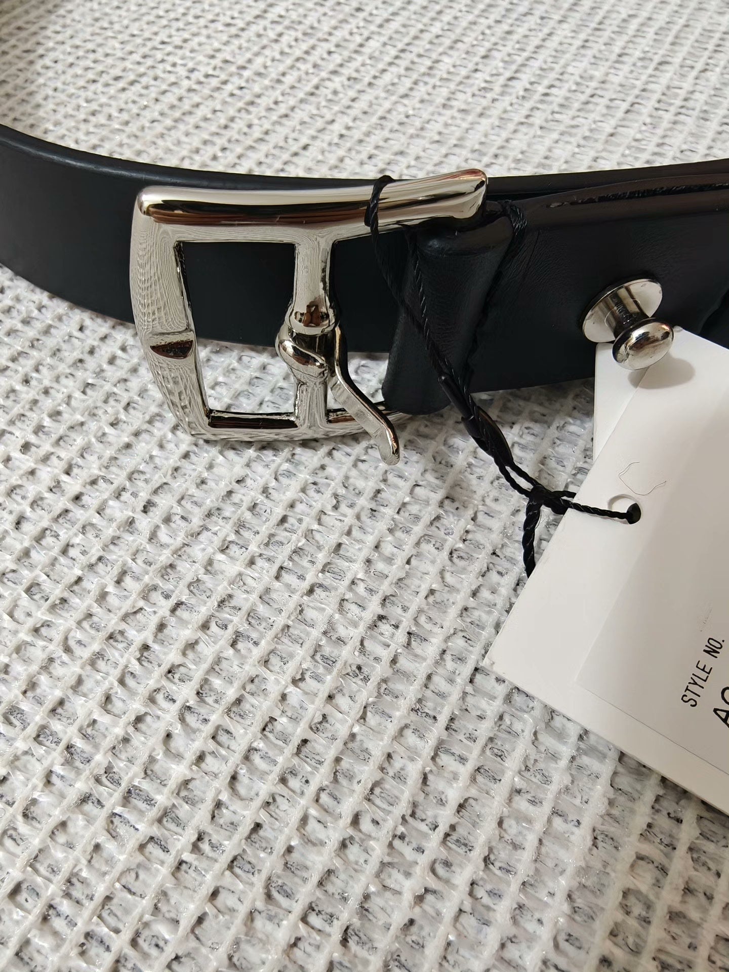 N.HOOLYWOOD 25SS Leather Belt