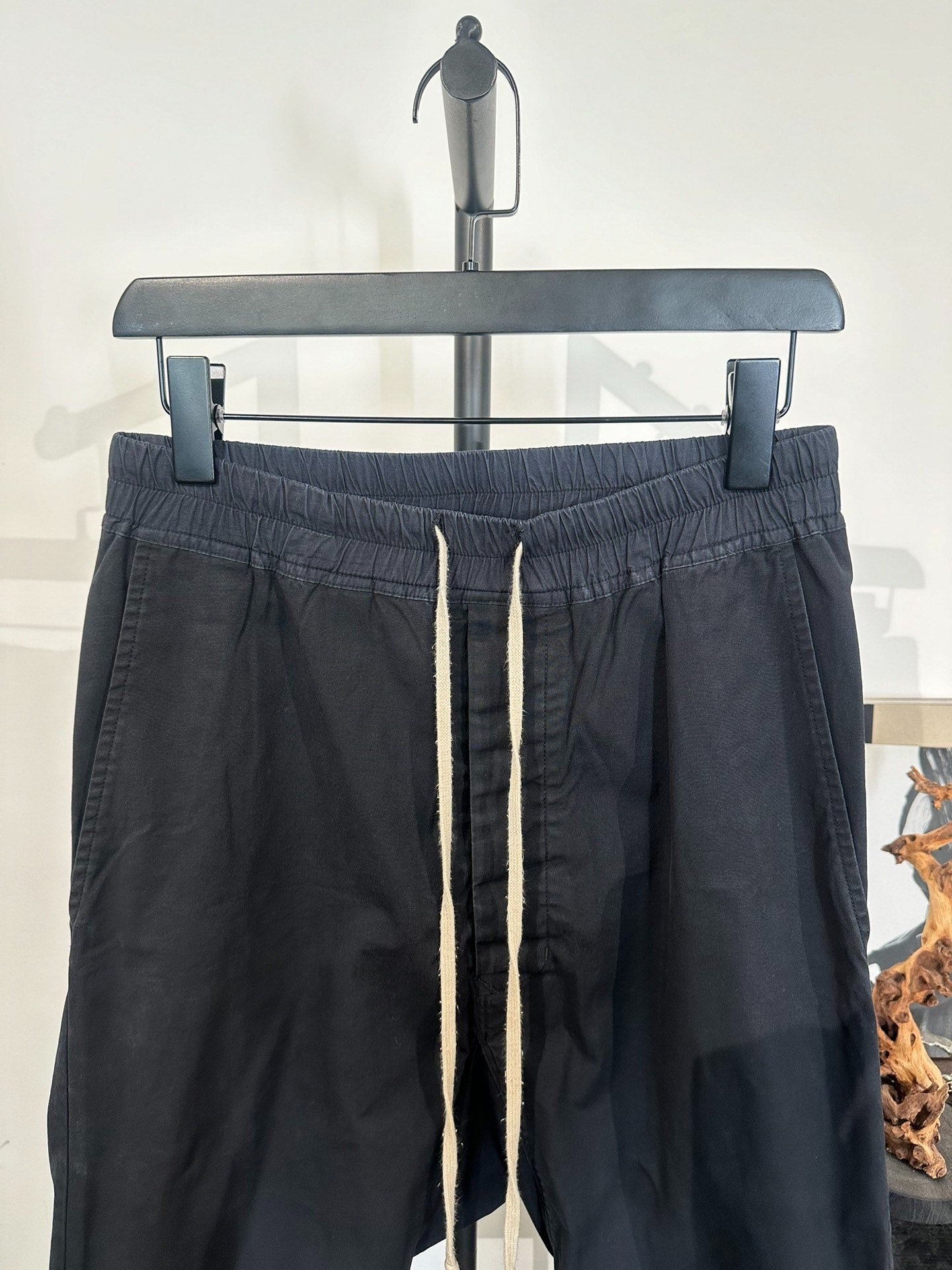 Rick Owens Drawstring Cropped Pants 46