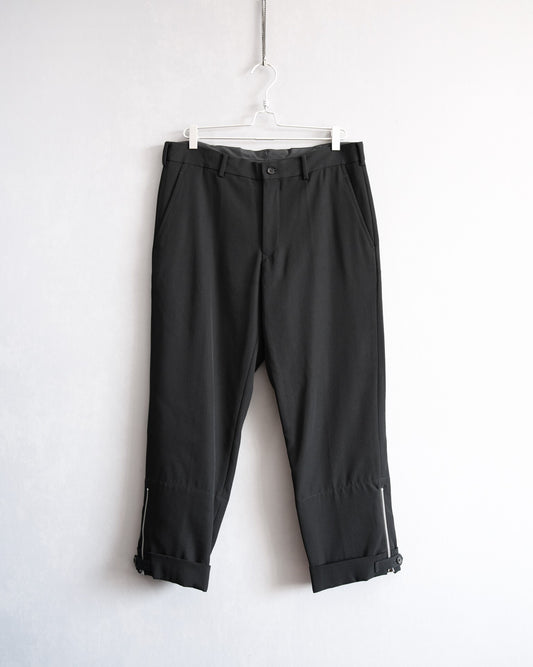 Yohji Yamamoto Zip Detail Trousers