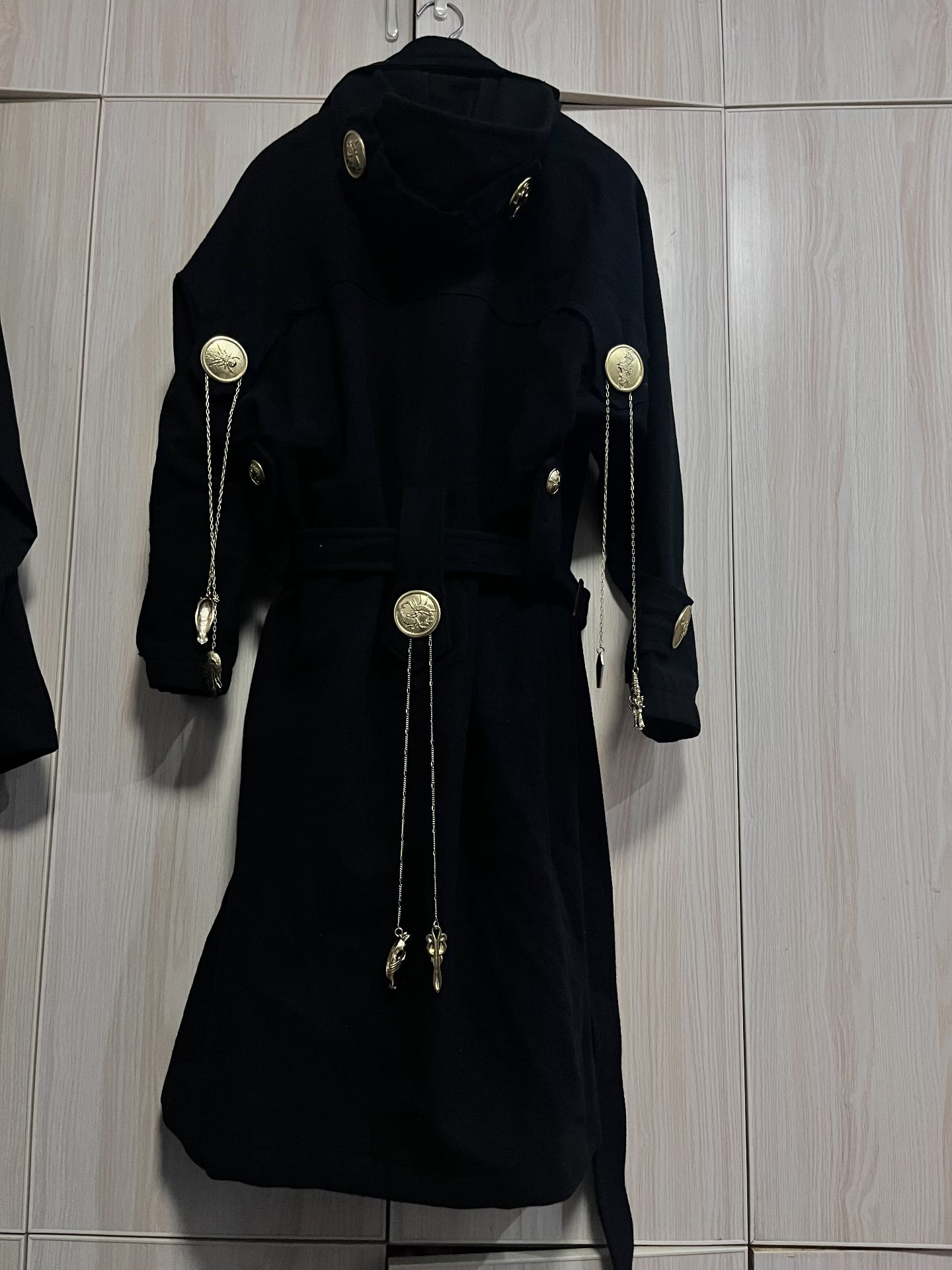 Yohji Yamamoto 19AW Gold Button Coat