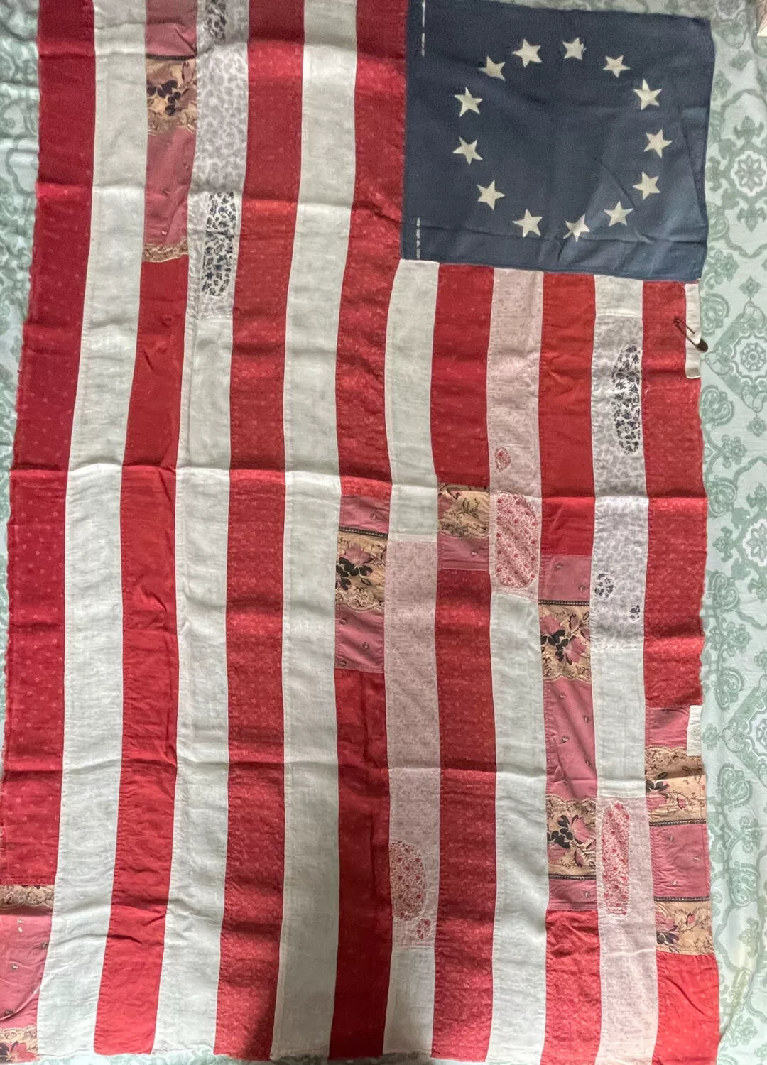 Kapital Vintage Flag Scarf Shawl