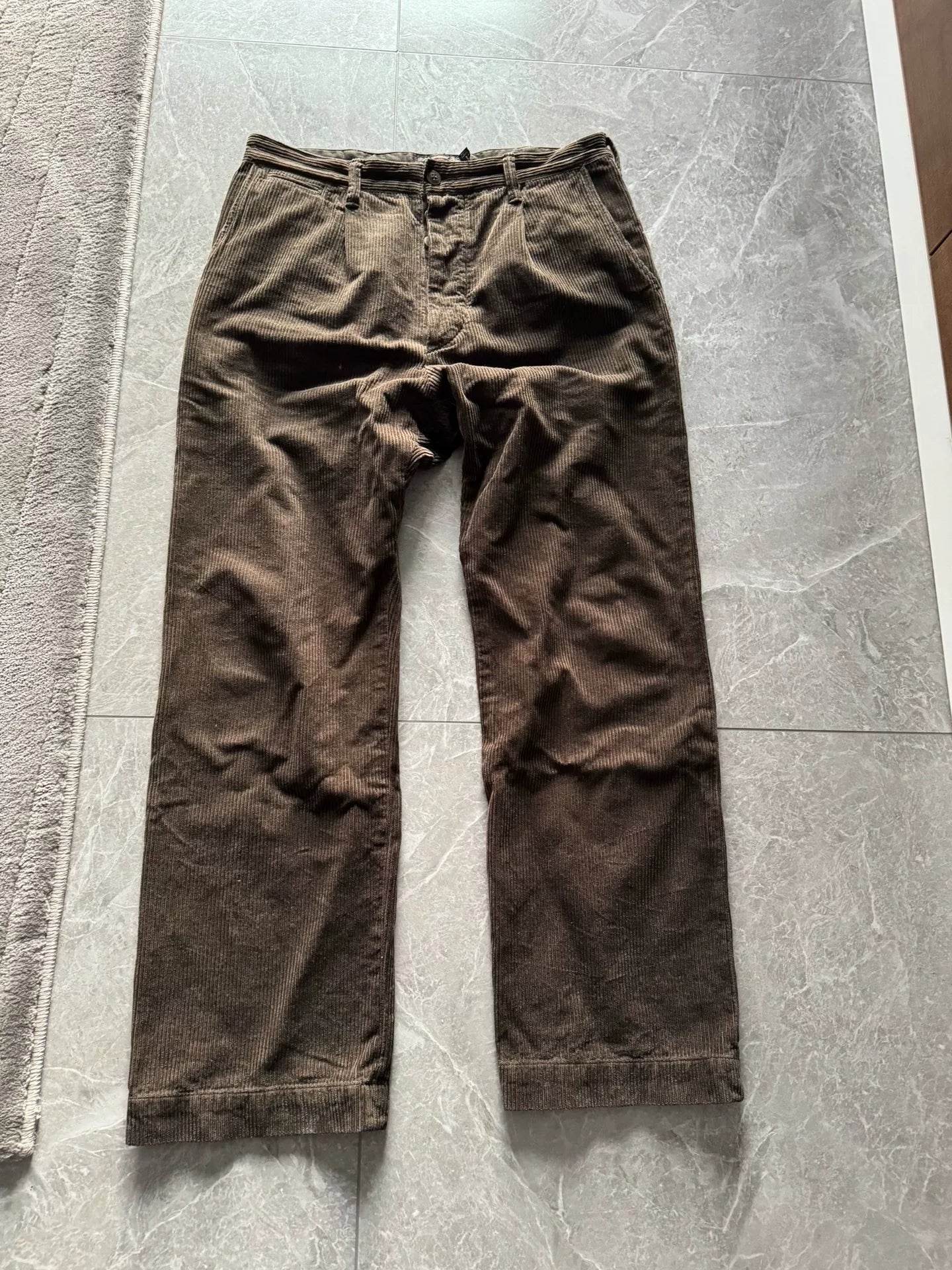 RRL Corduroy Straight Leg Pants