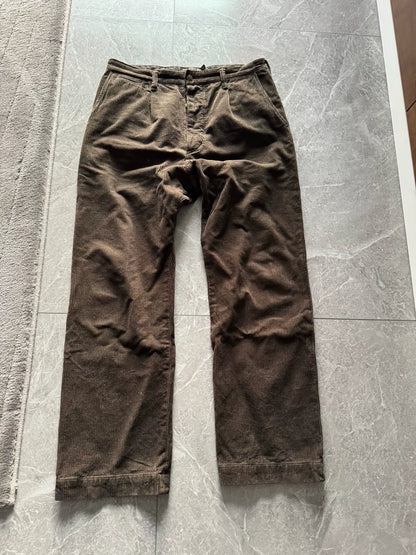 RRL Corduroy Straight Leg Pants
