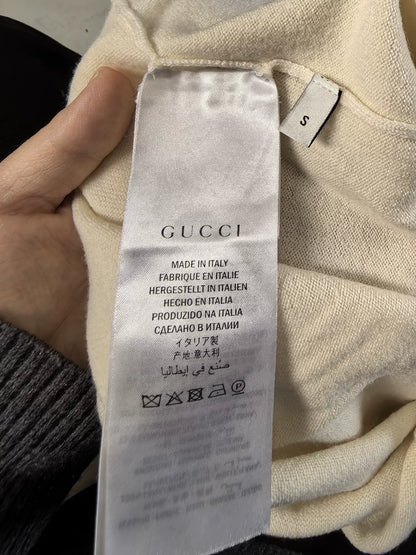 Gucci Wool Sweater with Red Green Stripes