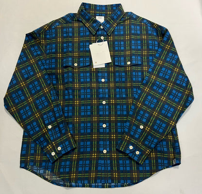 VISVIM 23SS PIONEER KHADI CHECK L/S