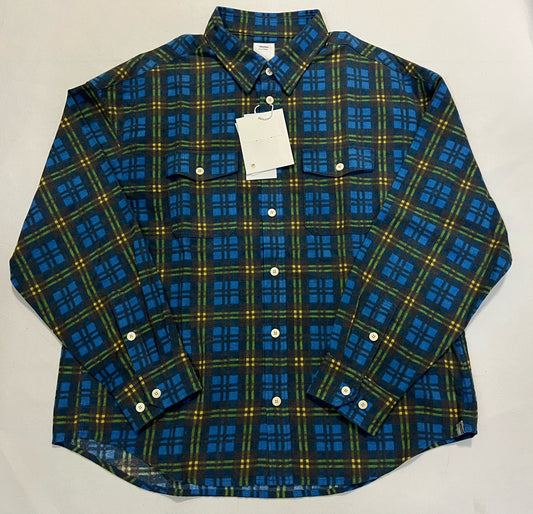 VISVIM 23SS PIONEER KHADI CHECK L/S