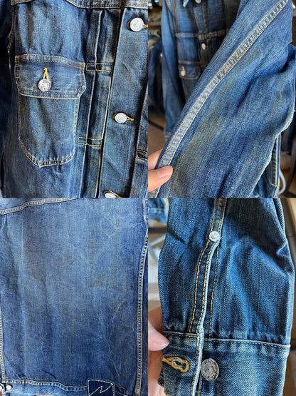 visvim 101 Dry Dmgd-1000 Denim Jacket
