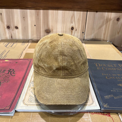 RRL Suede Baseball Cap by Ralph Lauren