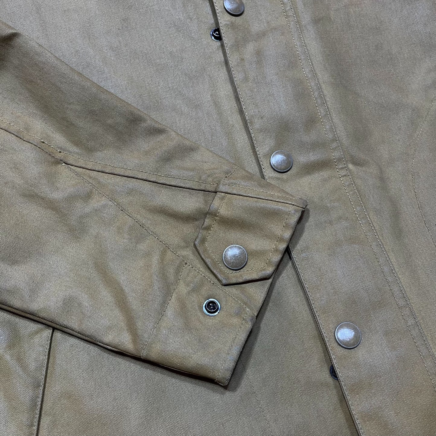 RRL Double RL Oiled Wax Trench Coat