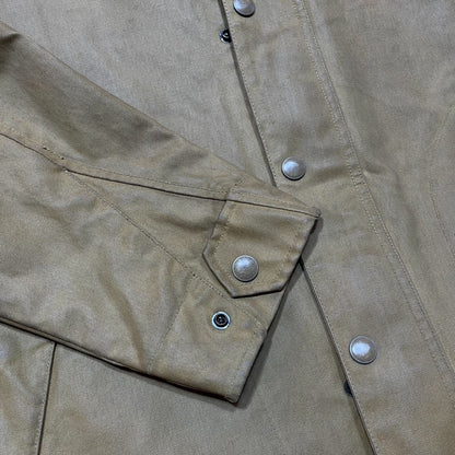 RRL Double RL Oiled Wax Trench Coat