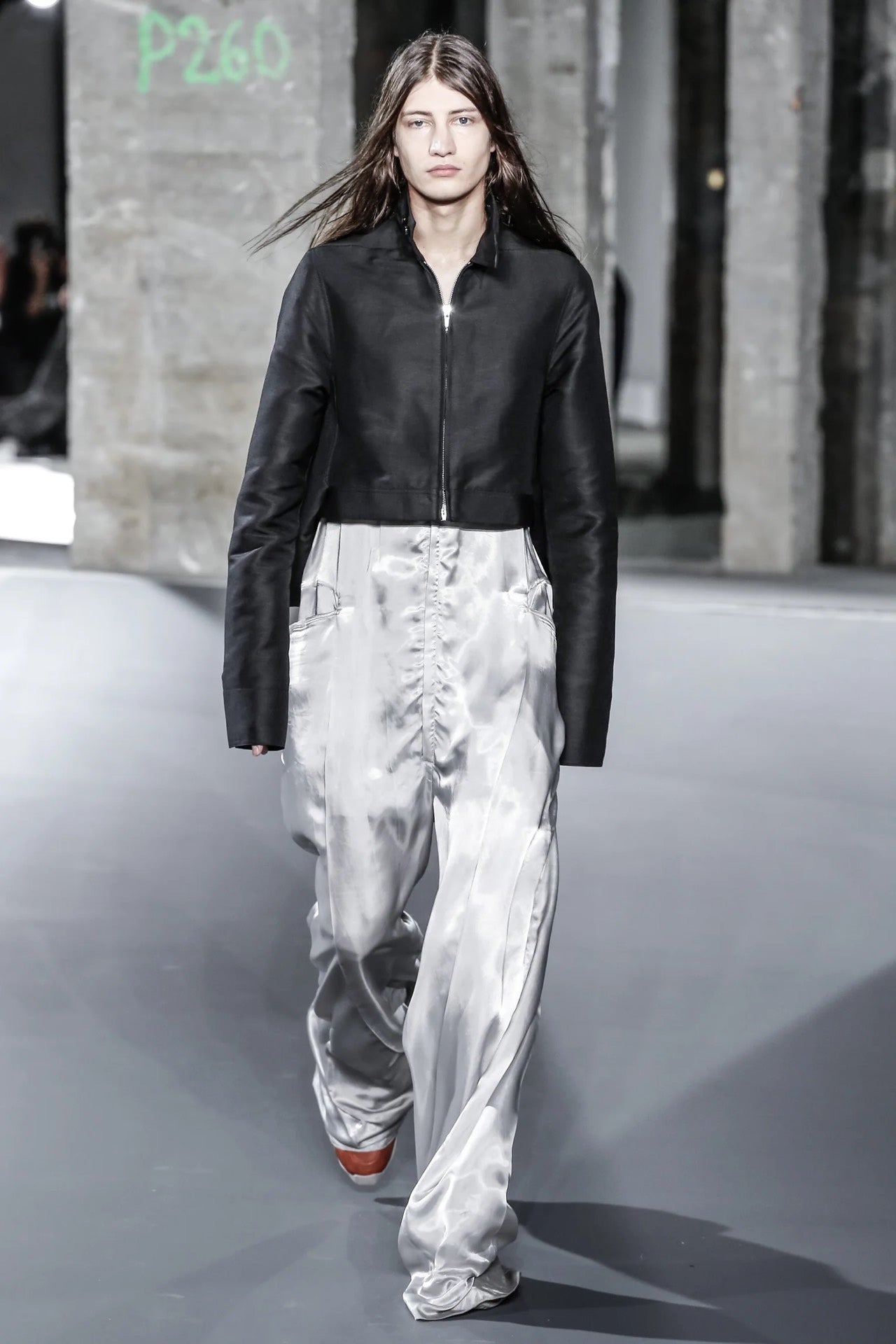 Rick Owens 17SS Runway Executive Jacket
