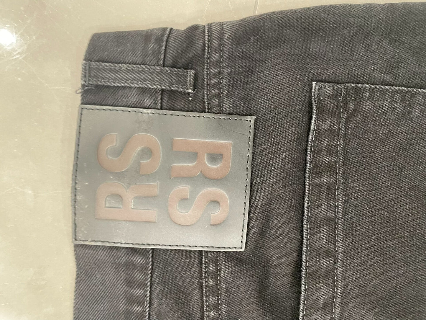Raf Simons Distressed Denim Pants