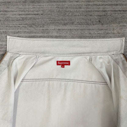 supreme alpaca zip-up jacket