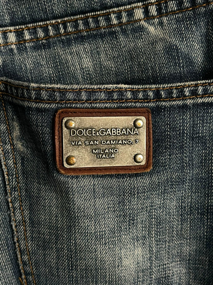Vintage Dolce&Gabbana Flared Denim Pants