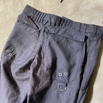 dries van noten parachute cargo pants