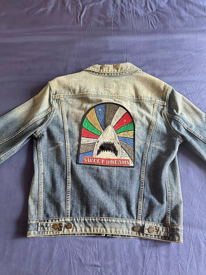 Saint Laurent 16SS Shark Denim Jacket