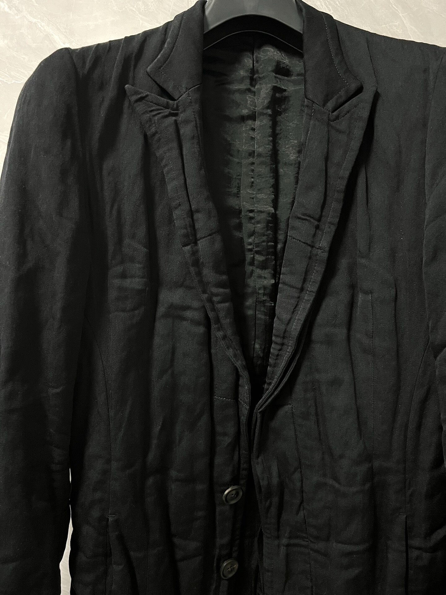 Casual Pleated Suit Jacket by Julius 7