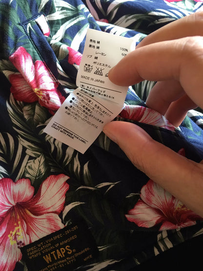 wtaps floral reversible team jacket