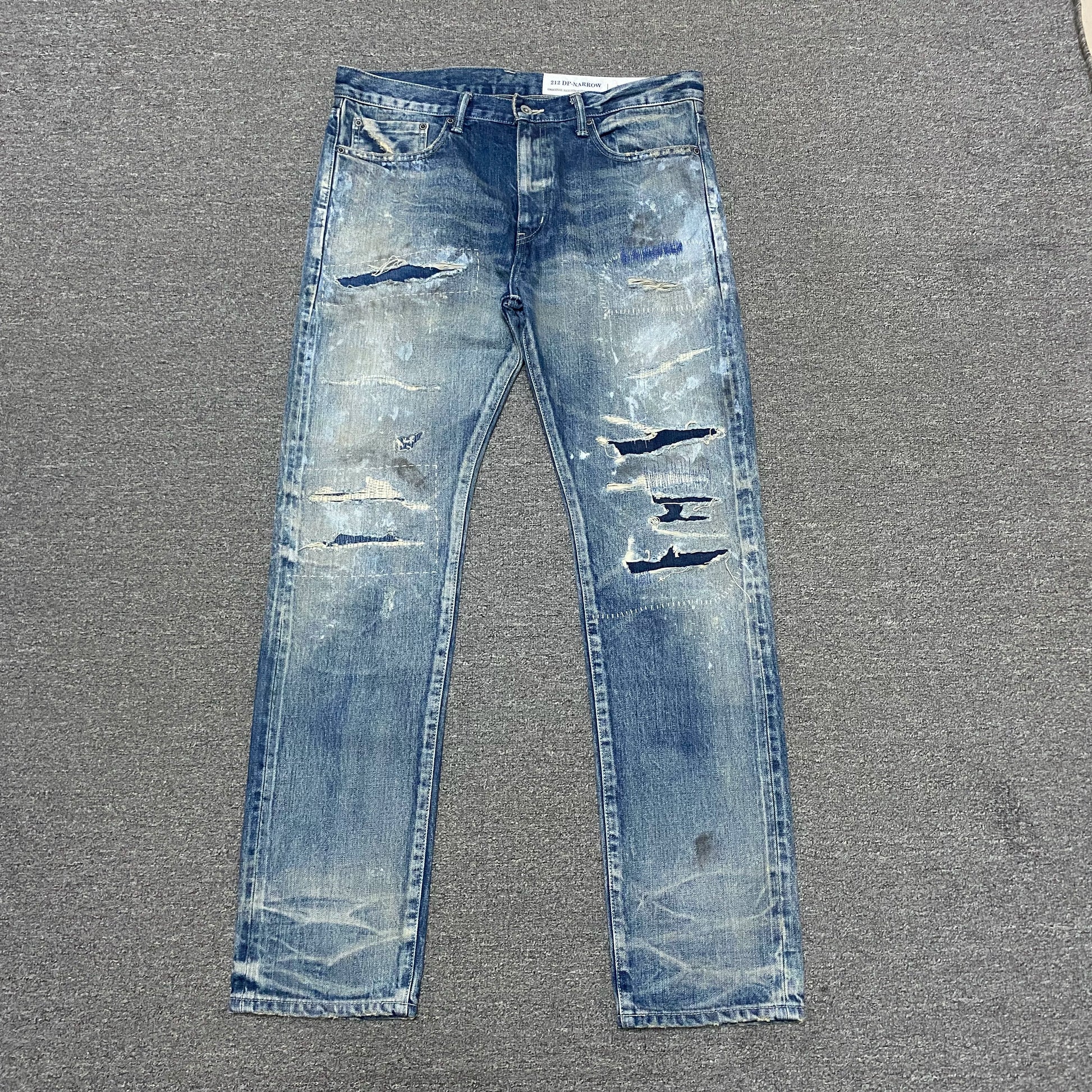 NEIGHBORHOOD 21AW Distressed Denim