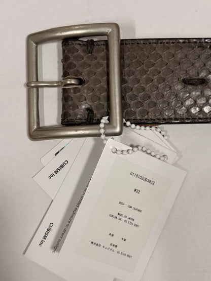 visvim Python 45mm DK.Brown Belt
