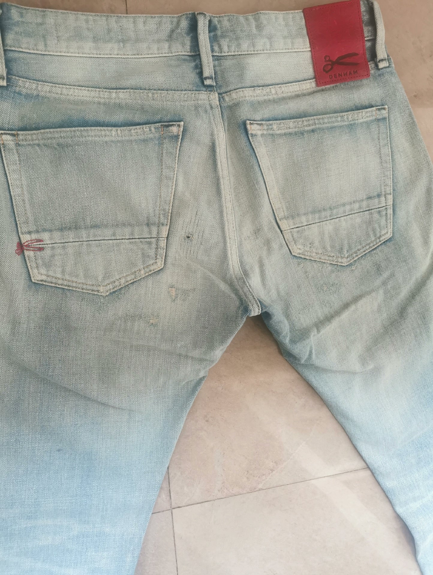 Denham Limited Edition Distressed Jeans