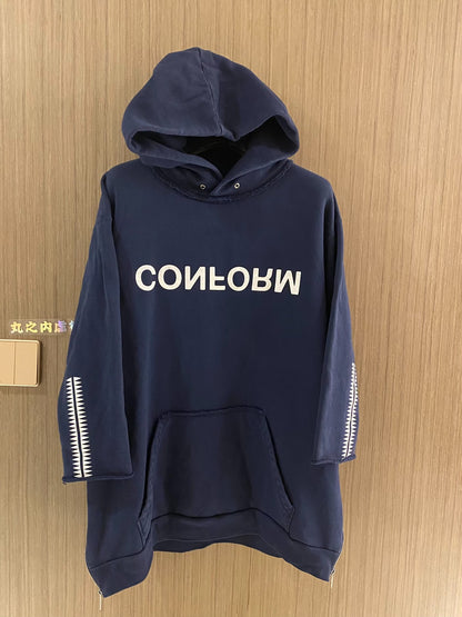 Undercover 16SS Scab Giz 3/4 Sleeve Hoodie