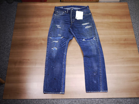 visvim social sculpture dry denim 4 pants