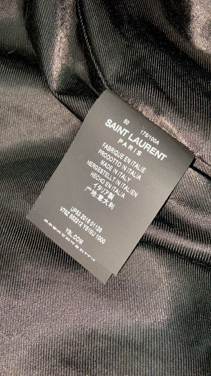 Saint Laurent Men's Beaded Studded Jacket