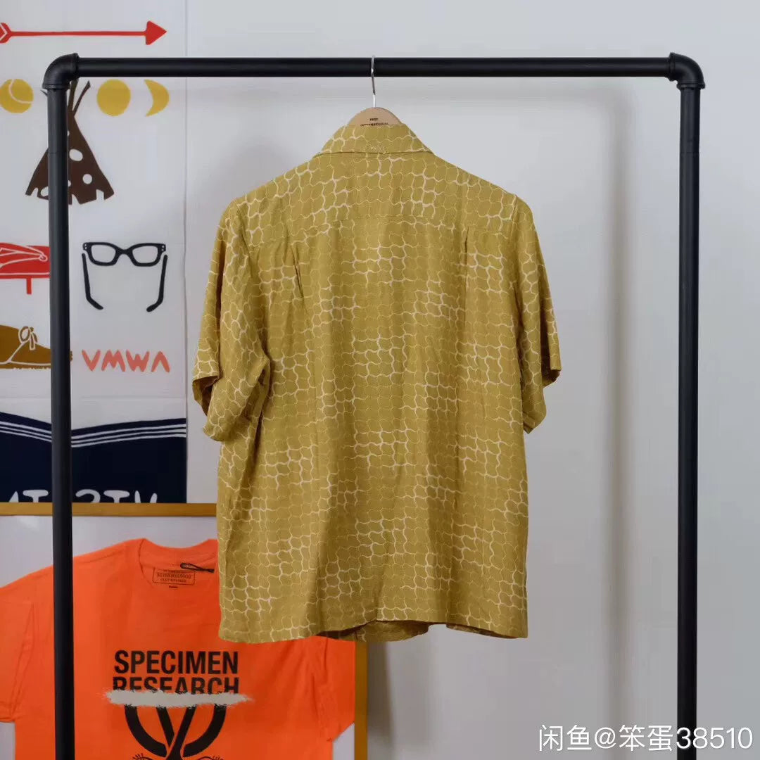 visvim 20SS FREE EDGE S/S LATTICE SHIRT