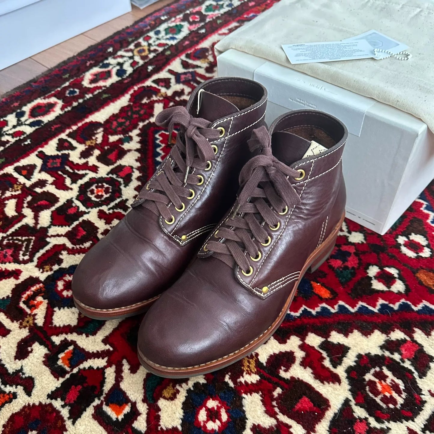 Visvim Brigadier Boots 18aw Size 8