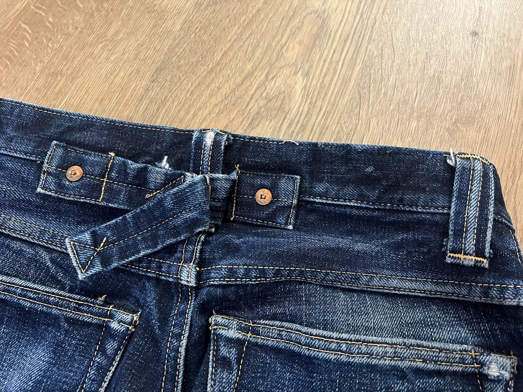 The Real McCoy Joe McCoy 900 1930s High Waist Jeans