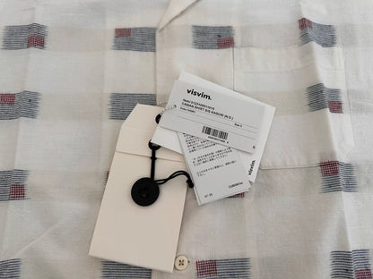 visvim caban short sleeve shirt kasuri