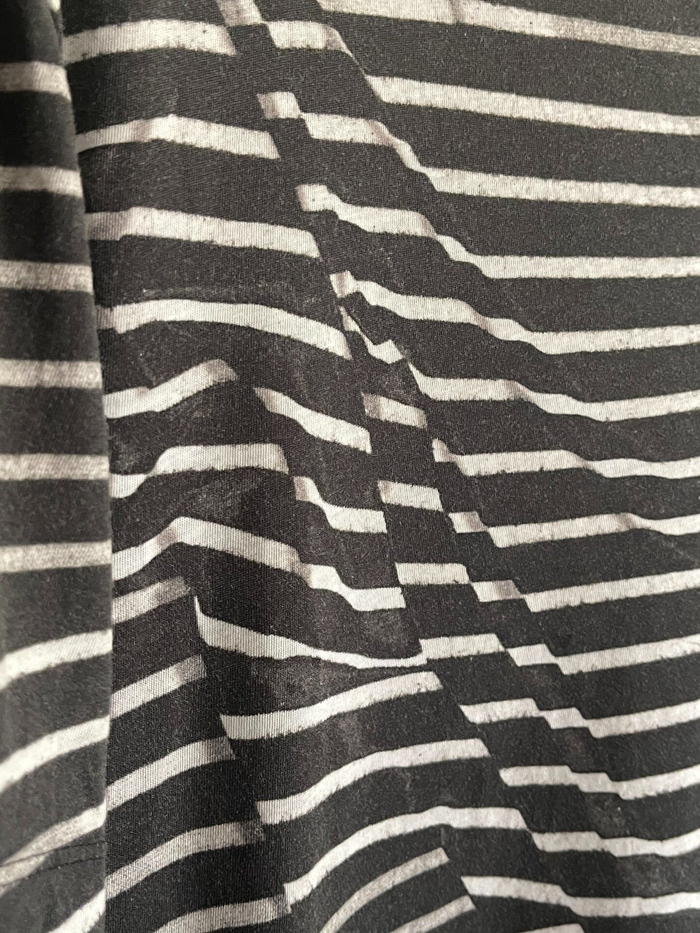 Alexander McQueen Short Sleeve Striped Top