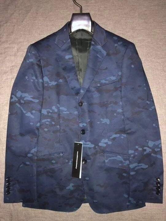 uniform experiment camouflage casual jacket