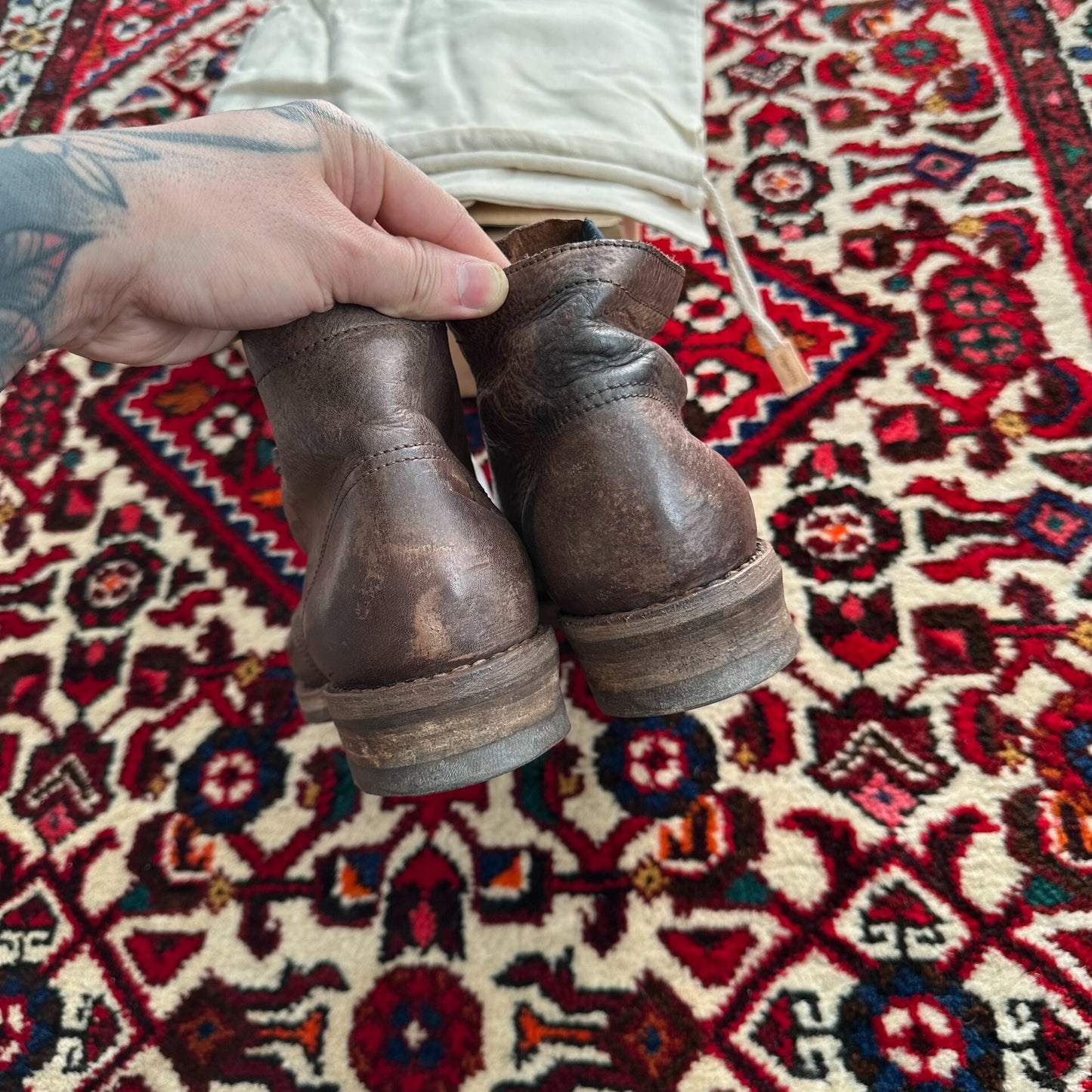 Visvim 24AW ICT Brigadier Boots M9