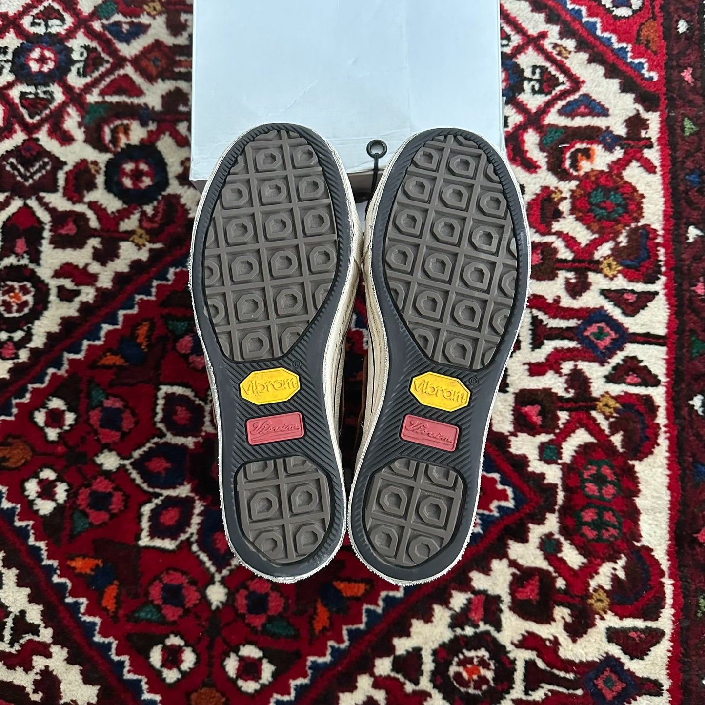 visvim zephyr hi g.patten canvas shoes