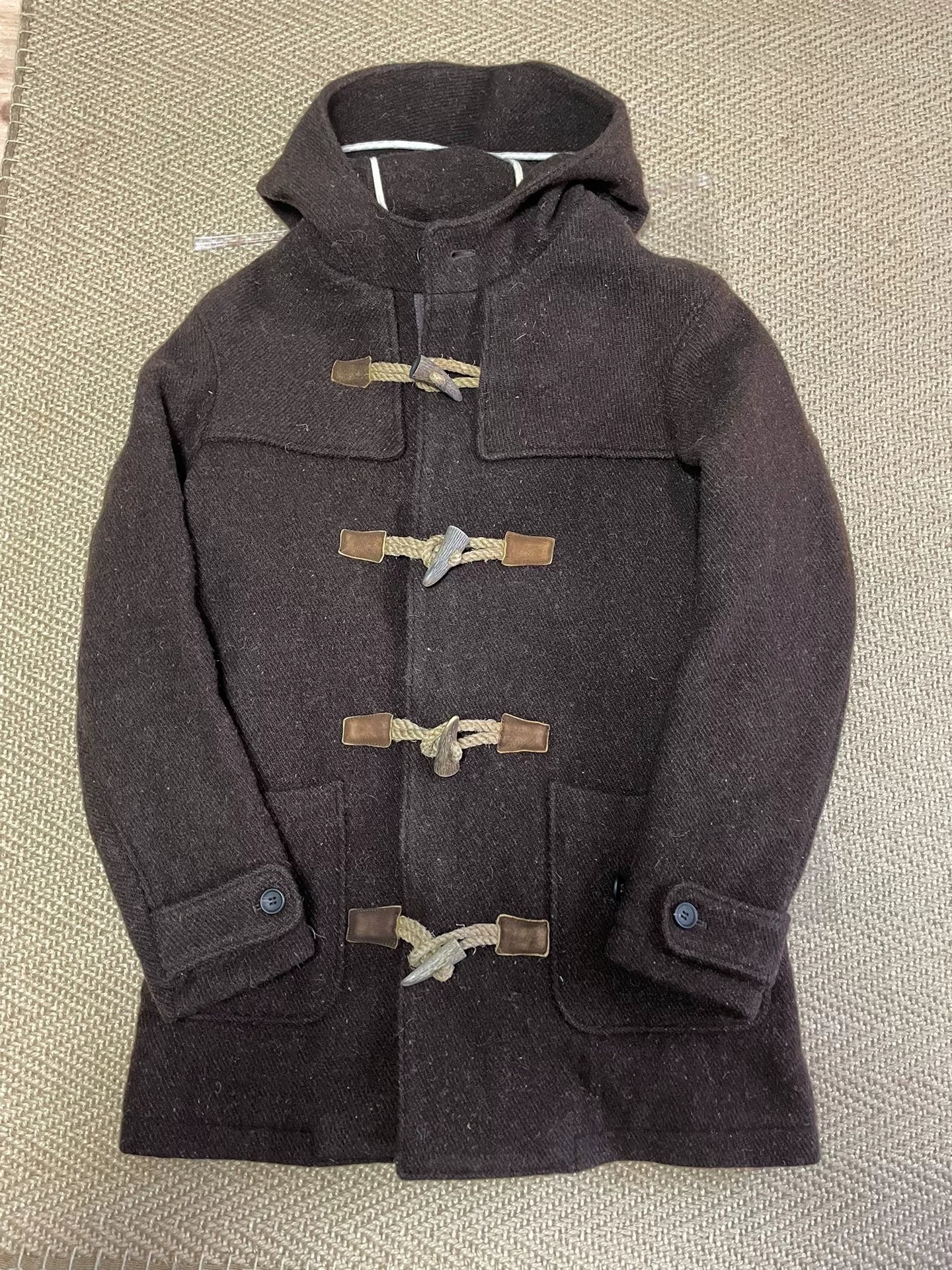 VISVIM COMMODORE COAT SAVOIE WOOL