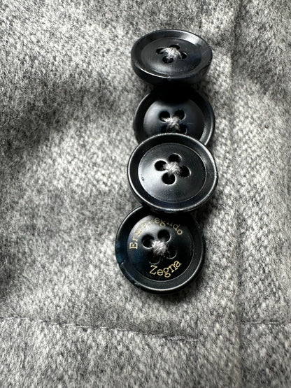 gray wool blazer by Ermenegildo Zegna