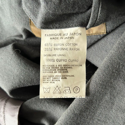 Yohji Yamamoto Gray Long Suit Jacket