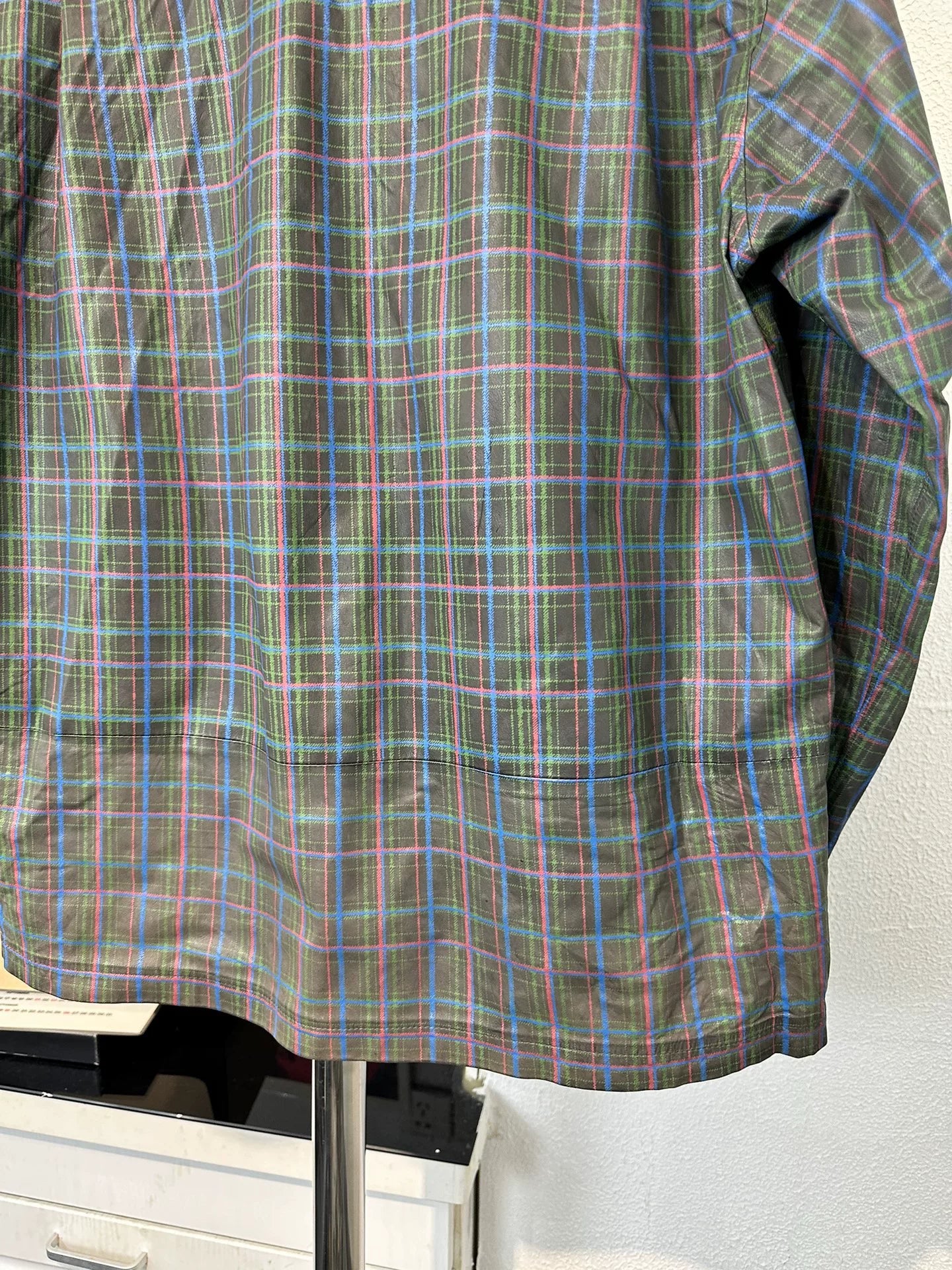 Comme des Garcons Plaid Shirt Jacket