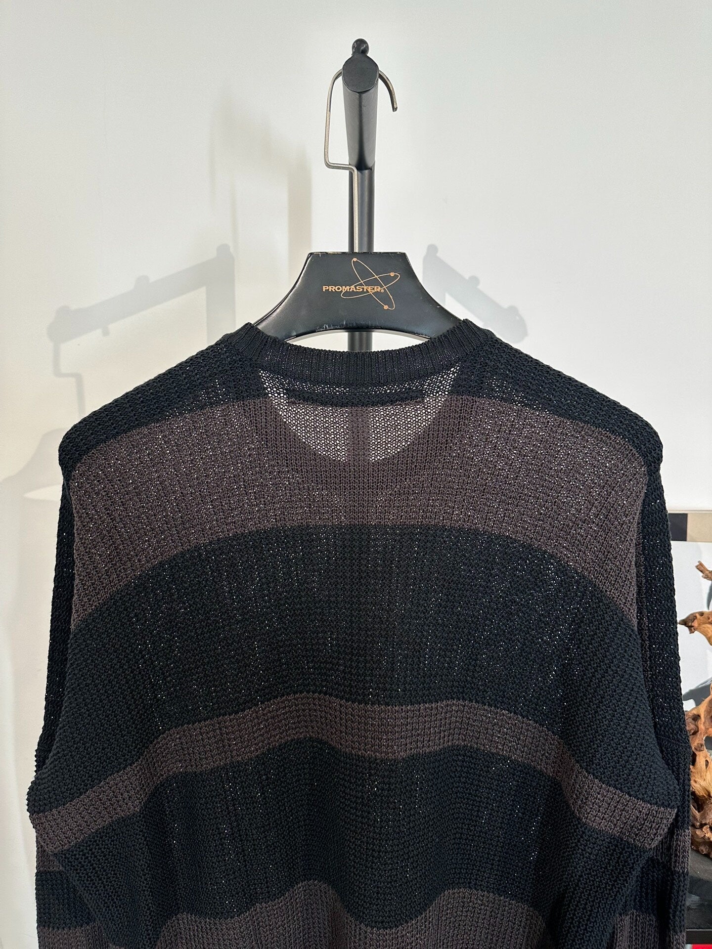 Julius_7 Knit Striped Pullover Sweater