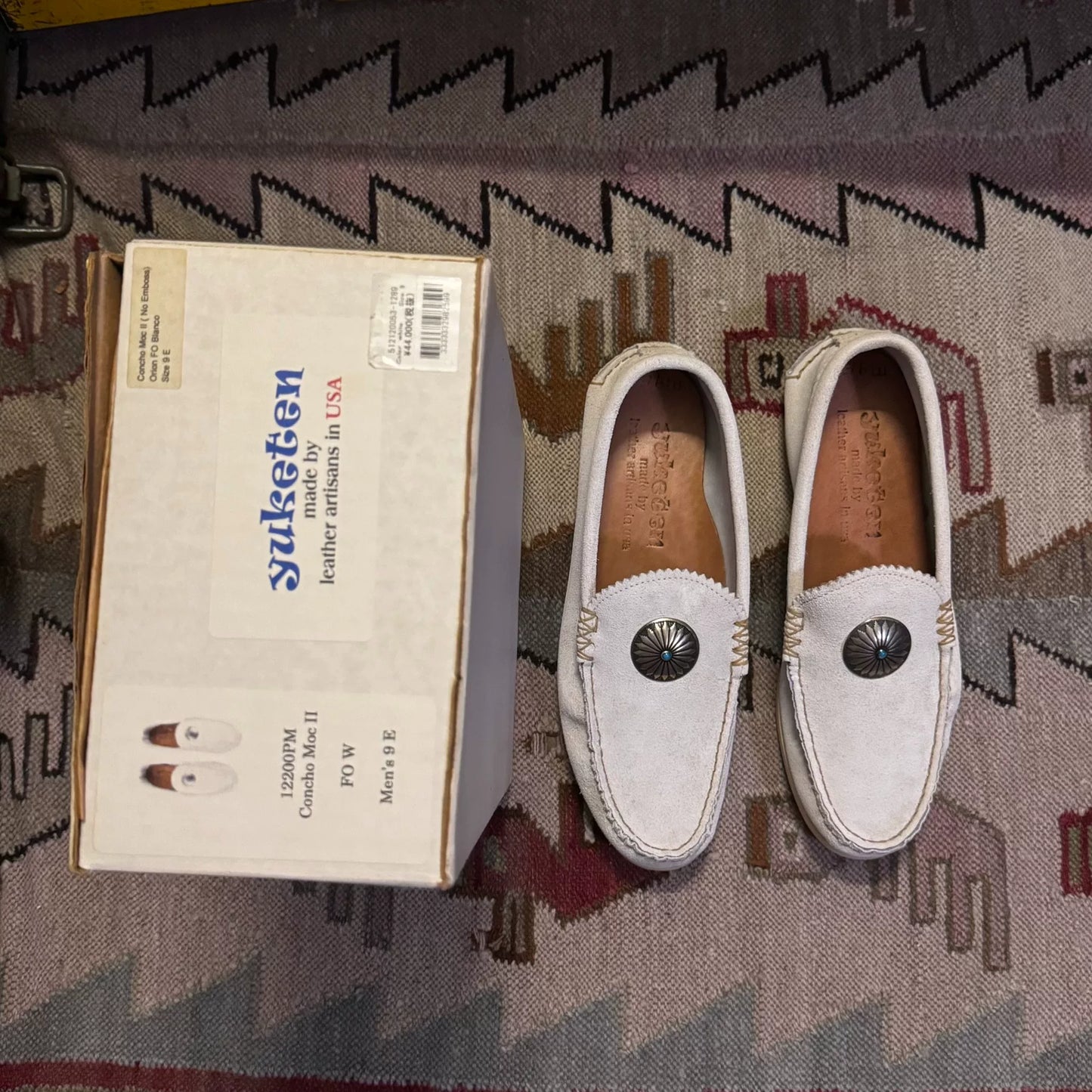 Yuketen Concho Moc II Suede Shoes