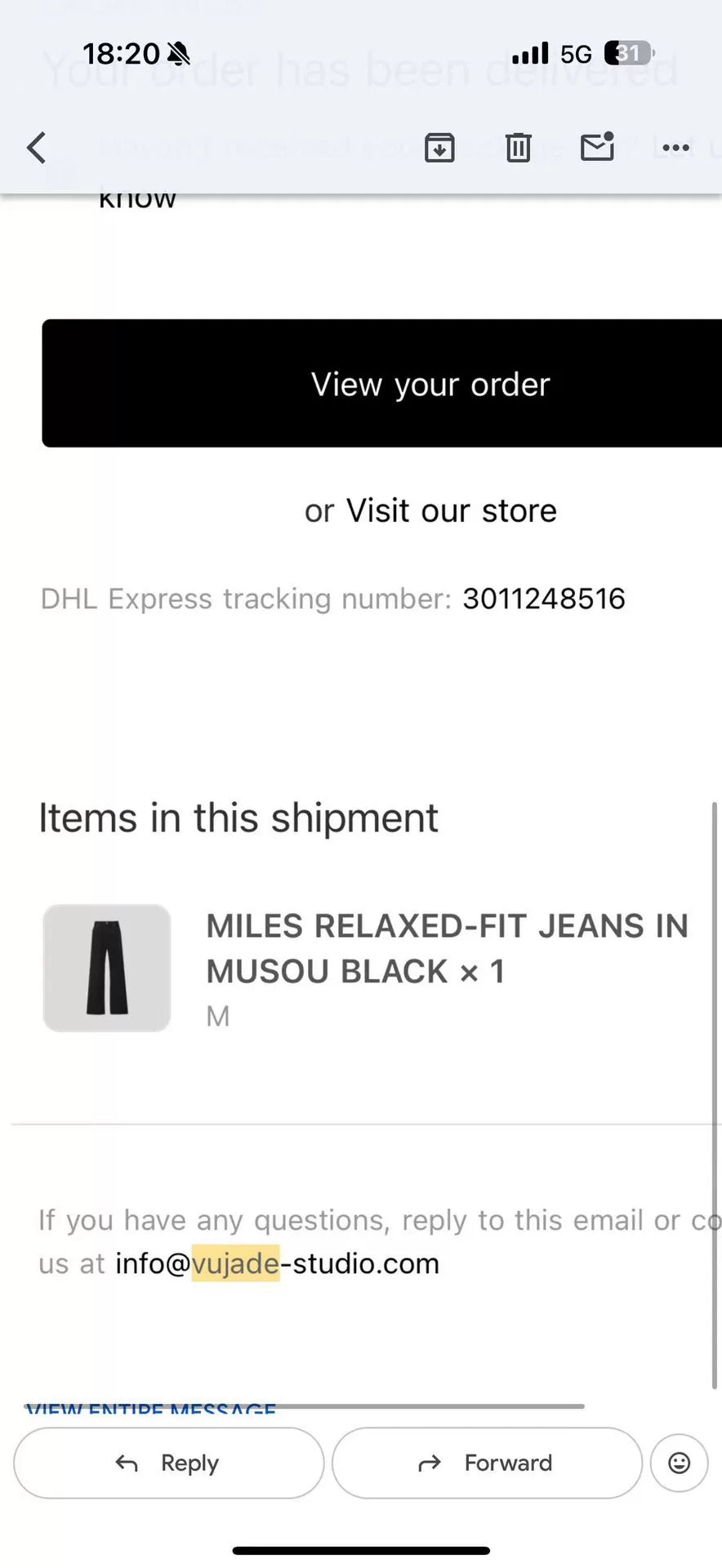 Vuja De Relaxed-Fit Black Denim Jeans