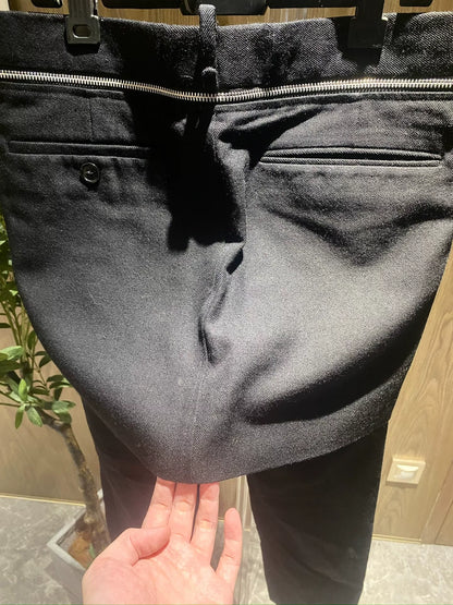 Undercover Wool Detachable Panel Pants-Skirt