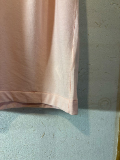 Auralee All Wool Pink Short-Sleeve Tee