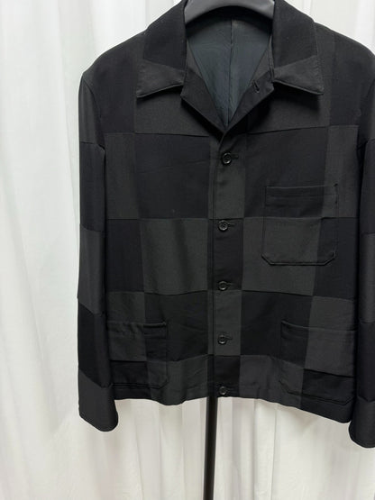 Yohji Yamamoto Plaid Wool Jacket