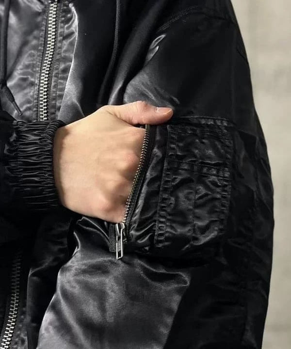 BEAMS 26SS MA-1 Hooded Flight Jacket