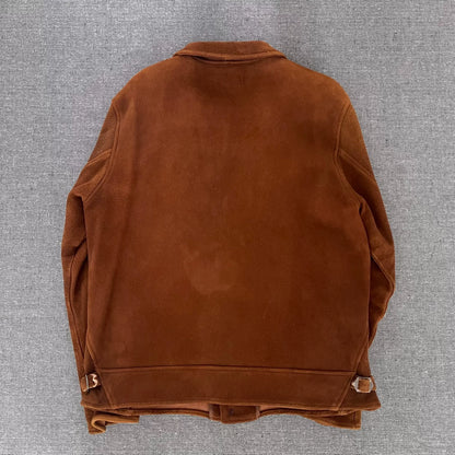 Tenderloin Brown Suede Jacket Size L