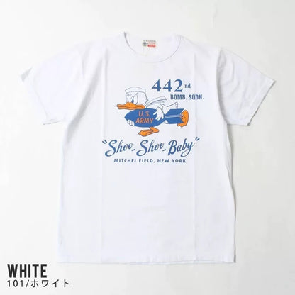 Buzz Rickson's Donald Duck Bombing Sqn Cotton T-shirt